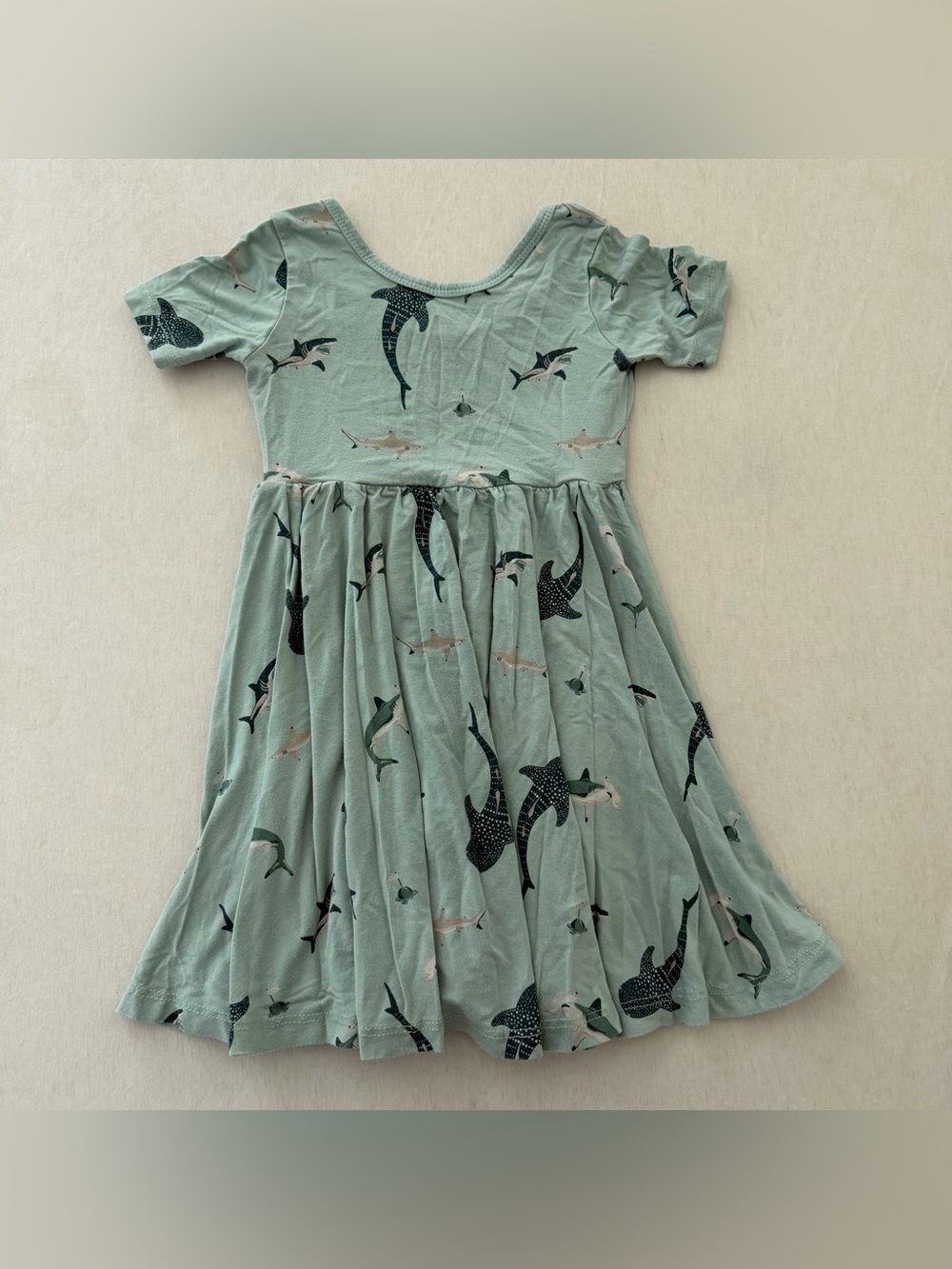 Kyte Baby Twirl Dress 18-24 months Shark Sage